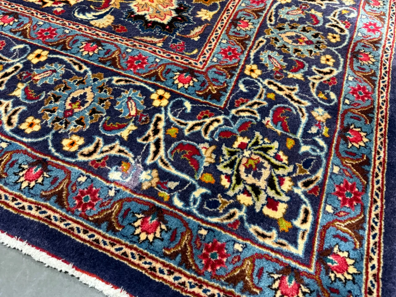 The cleaned Persian 8x10 wool rug from West Linn